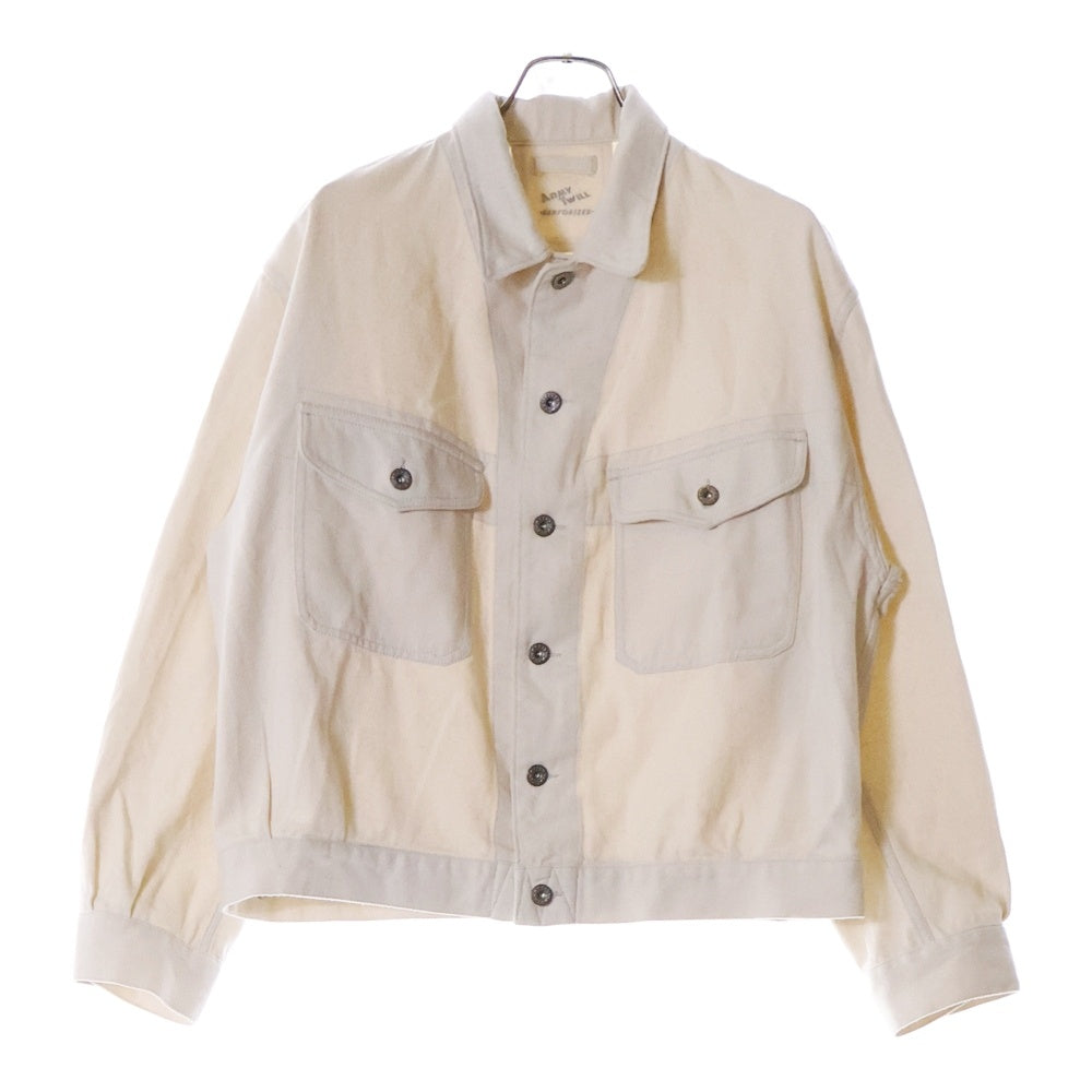 ARMY TWILL(アーミーツイル) ARMY TWILL アーミーツイル コットン トラッカージャケット ホワイト AM-2514002
