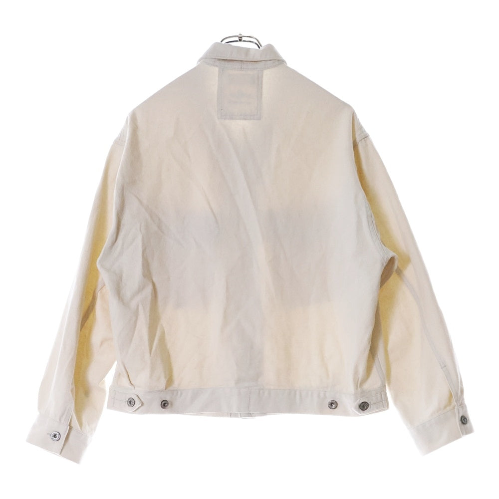ARMY TWILL(アーミーツイル) ARMY TWILL アーミーツイル コットン トラッカージャケット ホワイト AM-2514002