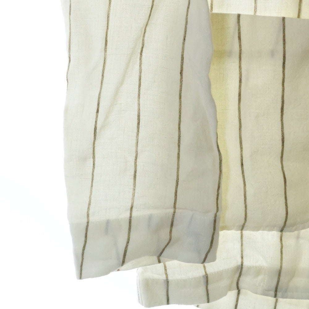 LARDINI(ラルディーニ) FABRIC ストライプ柄 テーラードジャケット ホワイト JZLJM56
