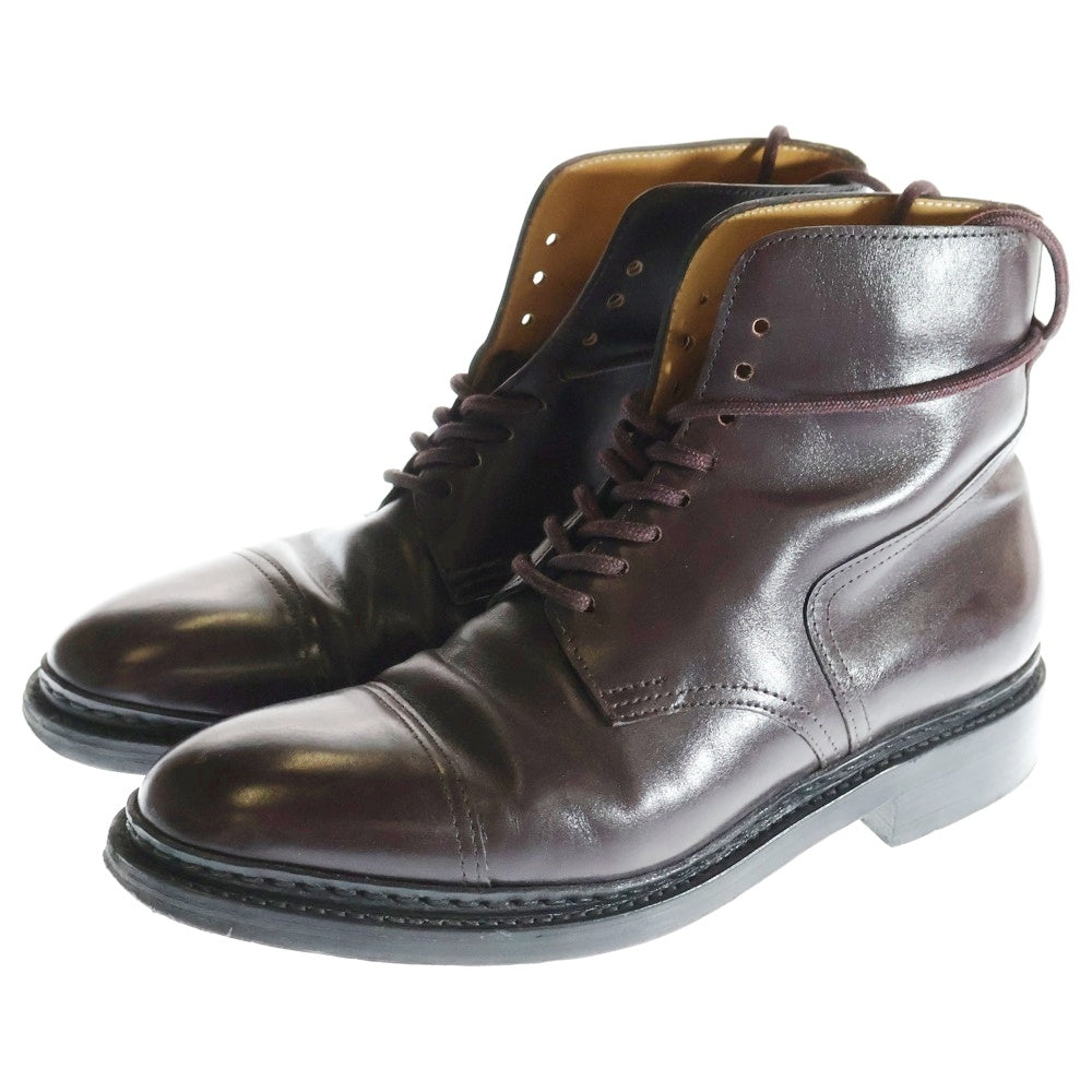 JOHN LOBB(ジョンロブ) スカイ ハイカットレザードレスシューズ ブラウン E869S