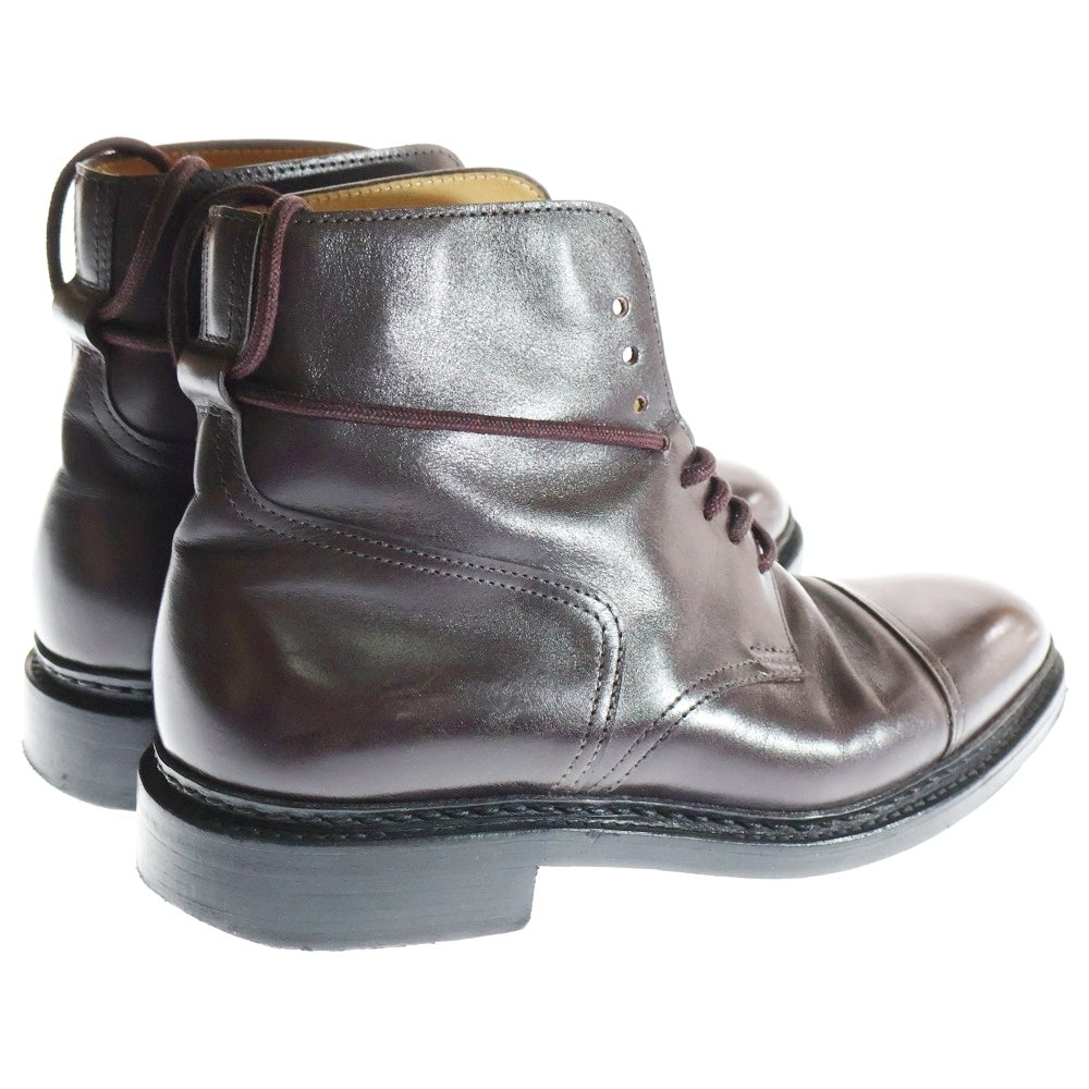 JOHN LOBB(ジョンロブ) スカイ ハイカットレザードレスシューズ ブラウン E869S