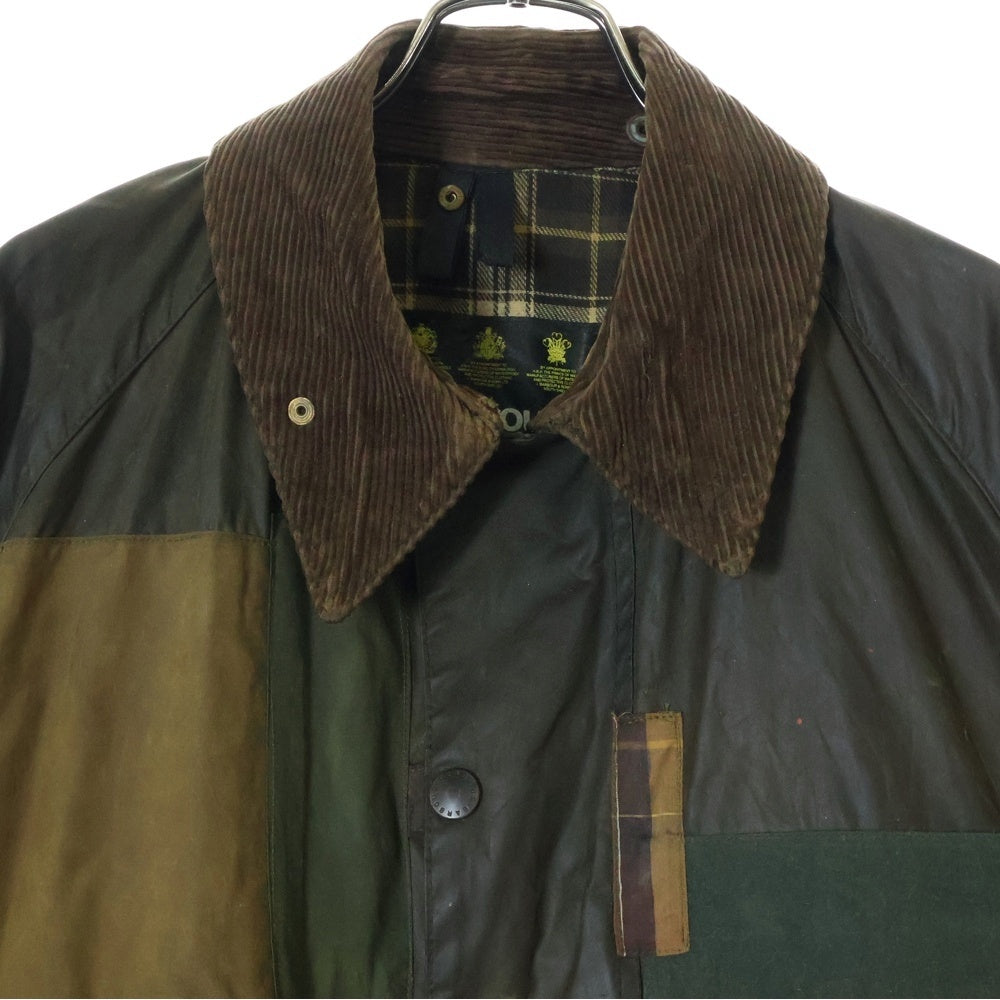 Barbour(バブアー) RE LOVED BEDALE 90s 3ワラントタグ A150 BEAUFORT JACKET ビューフォート パッチワーク