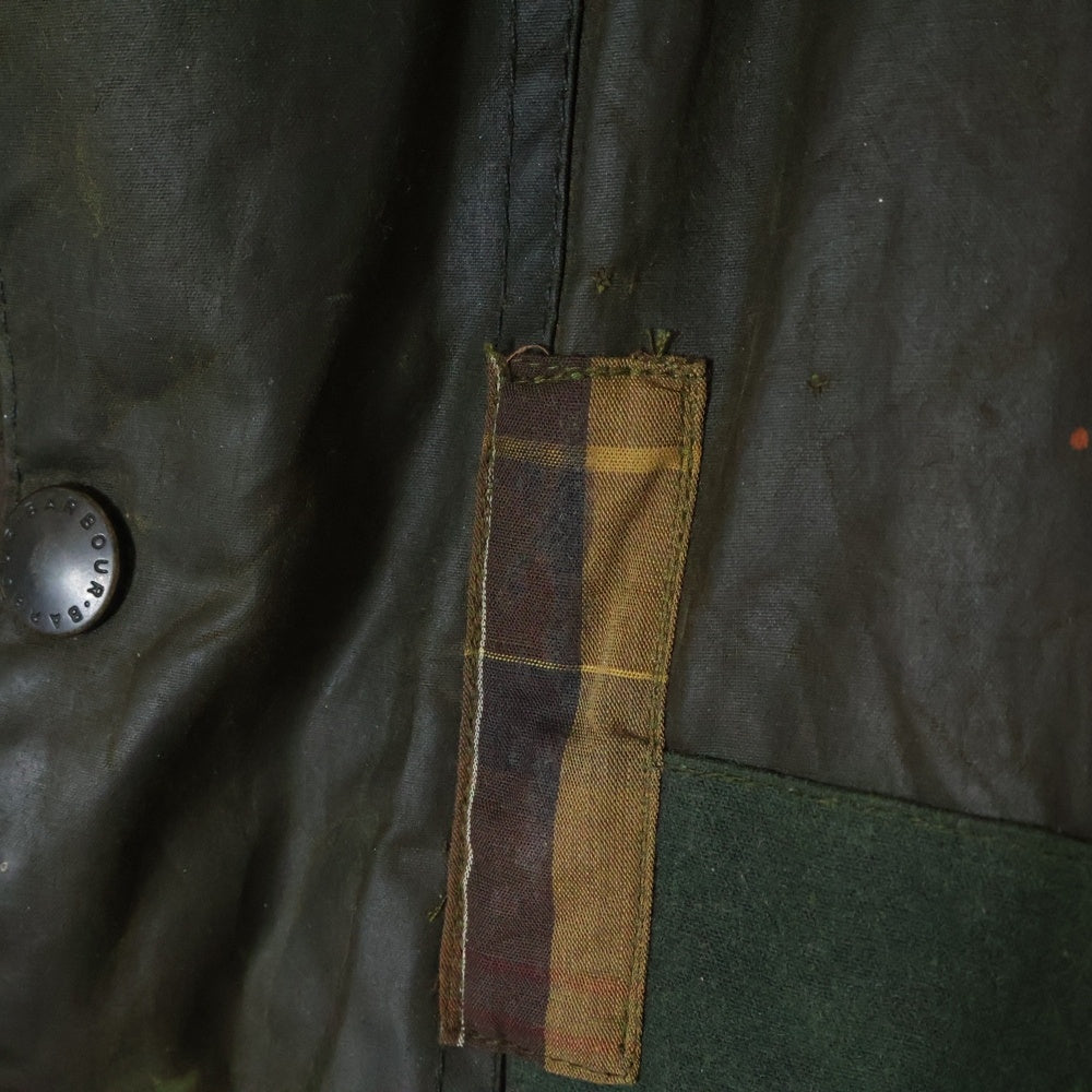 Barbour(バブアー) RE LOVED BEDALE 90s 3ワラントタグ A150 BEAUFORT JACKET ビューフォート パッチワーク