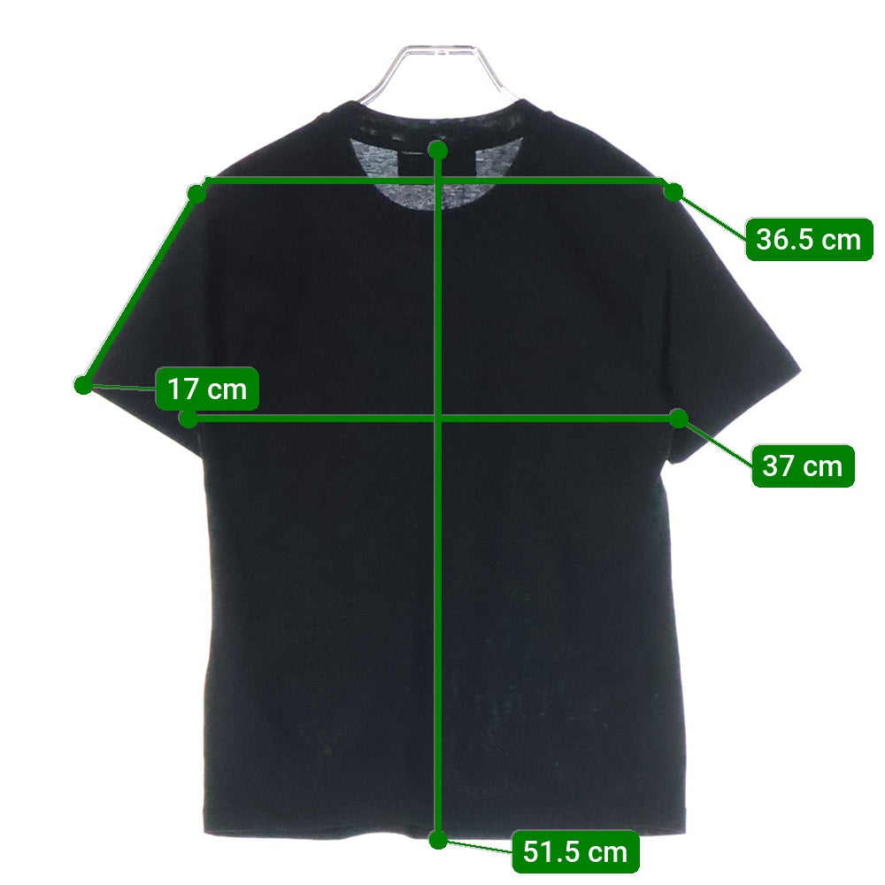 GUCCI(グッチ) 24AW クリスタル付き ロゴ コットンジャージー Tシャツ 半袖カットソー ブラック 787299 XJGME レディース