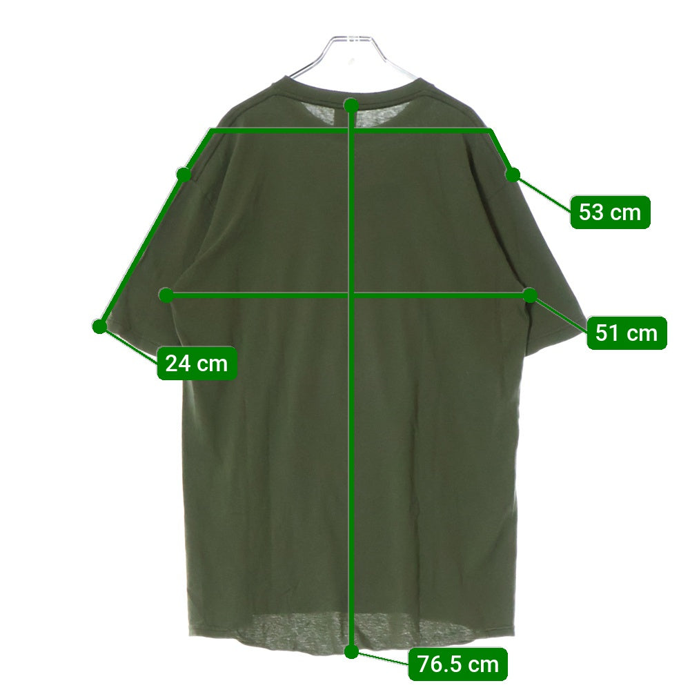 SUPREME(シュプリーム) 01SS Ultimate Breaks And Beats Skull Tee スカルプリント 半袖クルーネックTシャツカットソー カーキ