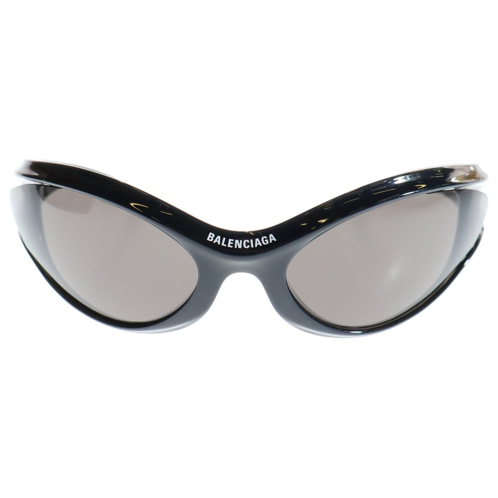 BALENCIAGA(バレンシアガ) DYNAMO ROUND スモークレンズ サングラス 眼鏡 BB0317S ブラック