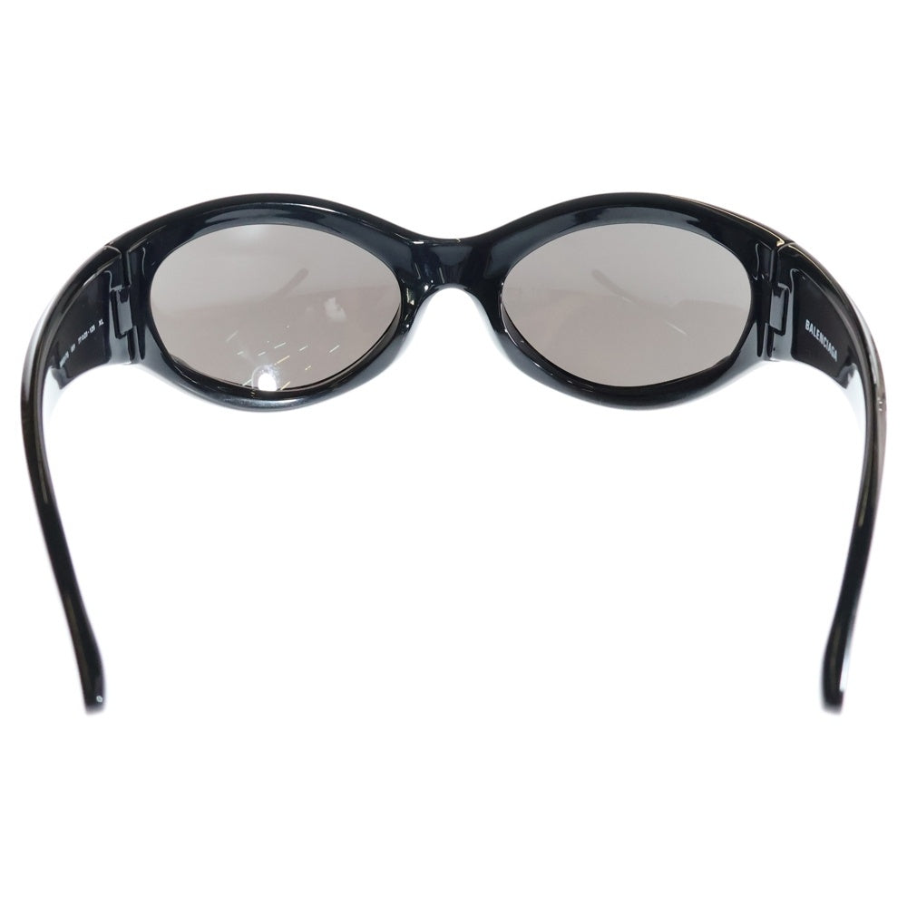 BALENCIAGA(バレンシアガ) DYNAMO ROUND スモークレンズ サングラス 眼鏡 BB0317S ブラック