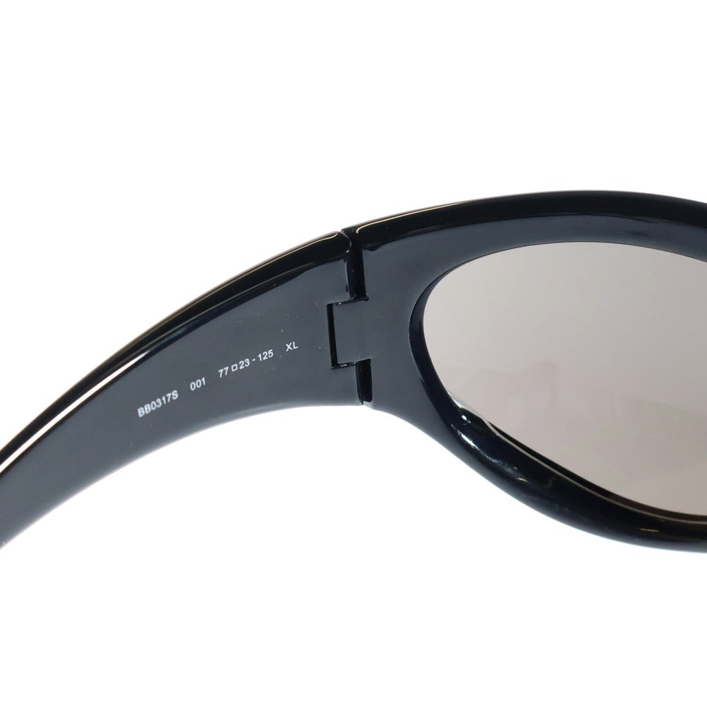 BALENCIAGA(バレンシアガ) DYNAMO ROUND スモークレンズ サングラス 眼鏡 BB0317S ブラック