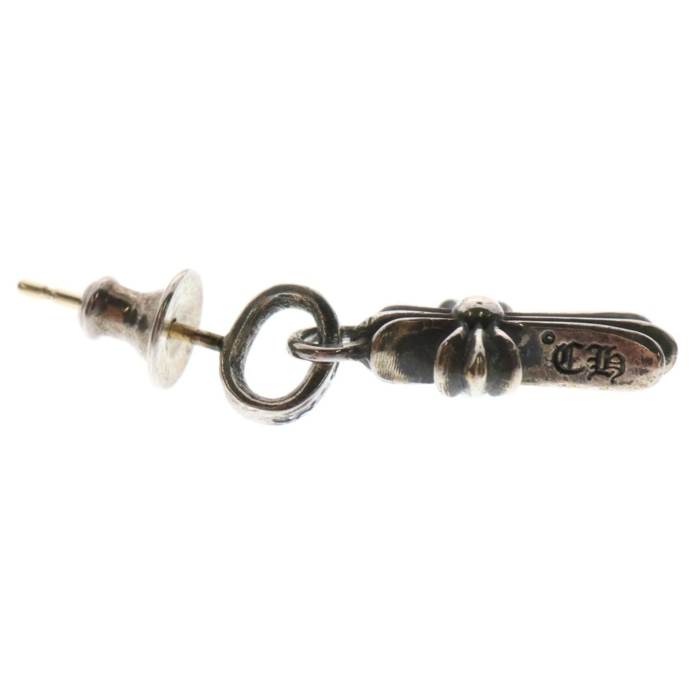 CHROME HEARTS(クロムハーツ) BBY F PPRCHN ベイビーファットクロス ドロップピアス シルバー BCA090
