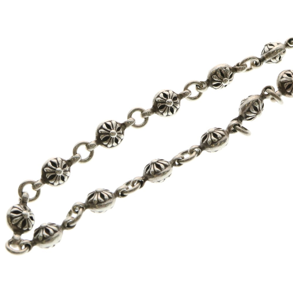 CHROME HEARTS(クロムハーツ) 1BALL SHORT-S/1クリップショート#1クロスボール ウォレットチェーン シルバー BCA061