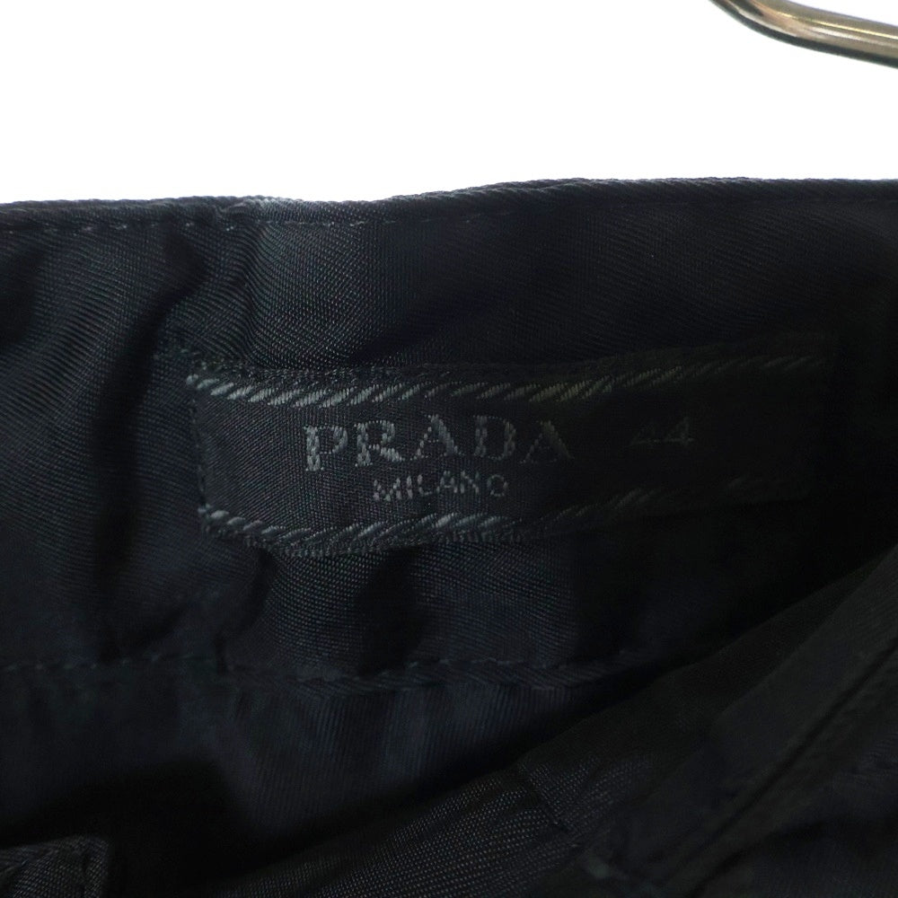 PRADA(プラダ) 三角プレート ナイロンパンツ SPH66 S202 1WQ8 ブラック