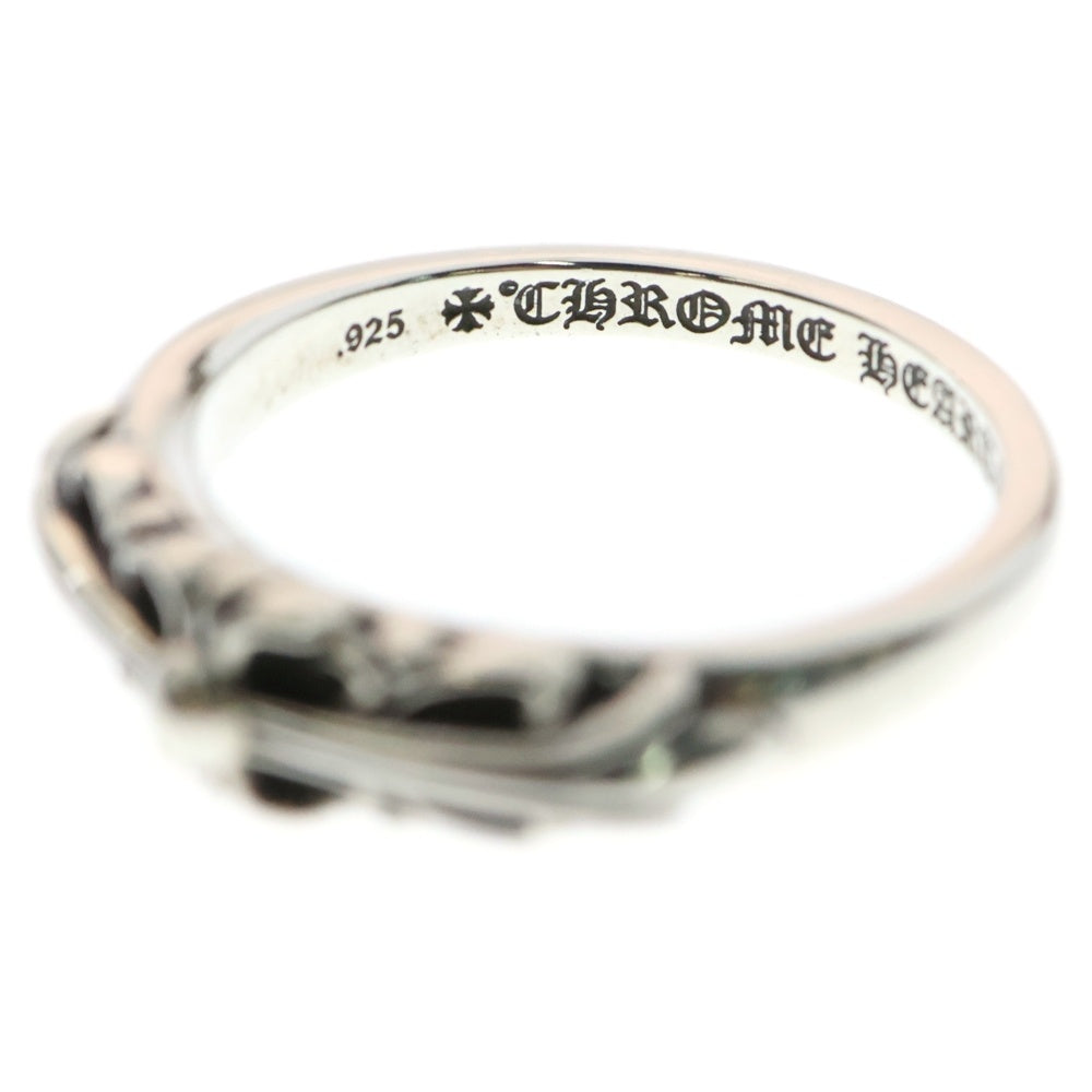 CHROME HEARTS(クロムハーツ) BABY CLASSIC ベイビークラシックフローラルクロスリング シルバー BCA338