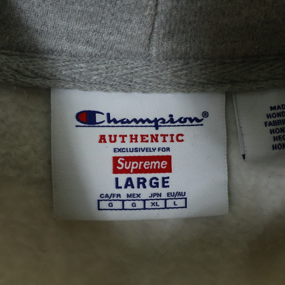 SUPREME(シュプリーム) 25SS ×Champion Hooded Sweatshirt アーチロゴプルオーバーパーカー