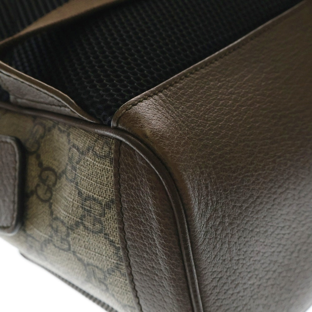 GUCCI(グッチ) GGスプリーム 総柄バッグパック ブラウン 547965