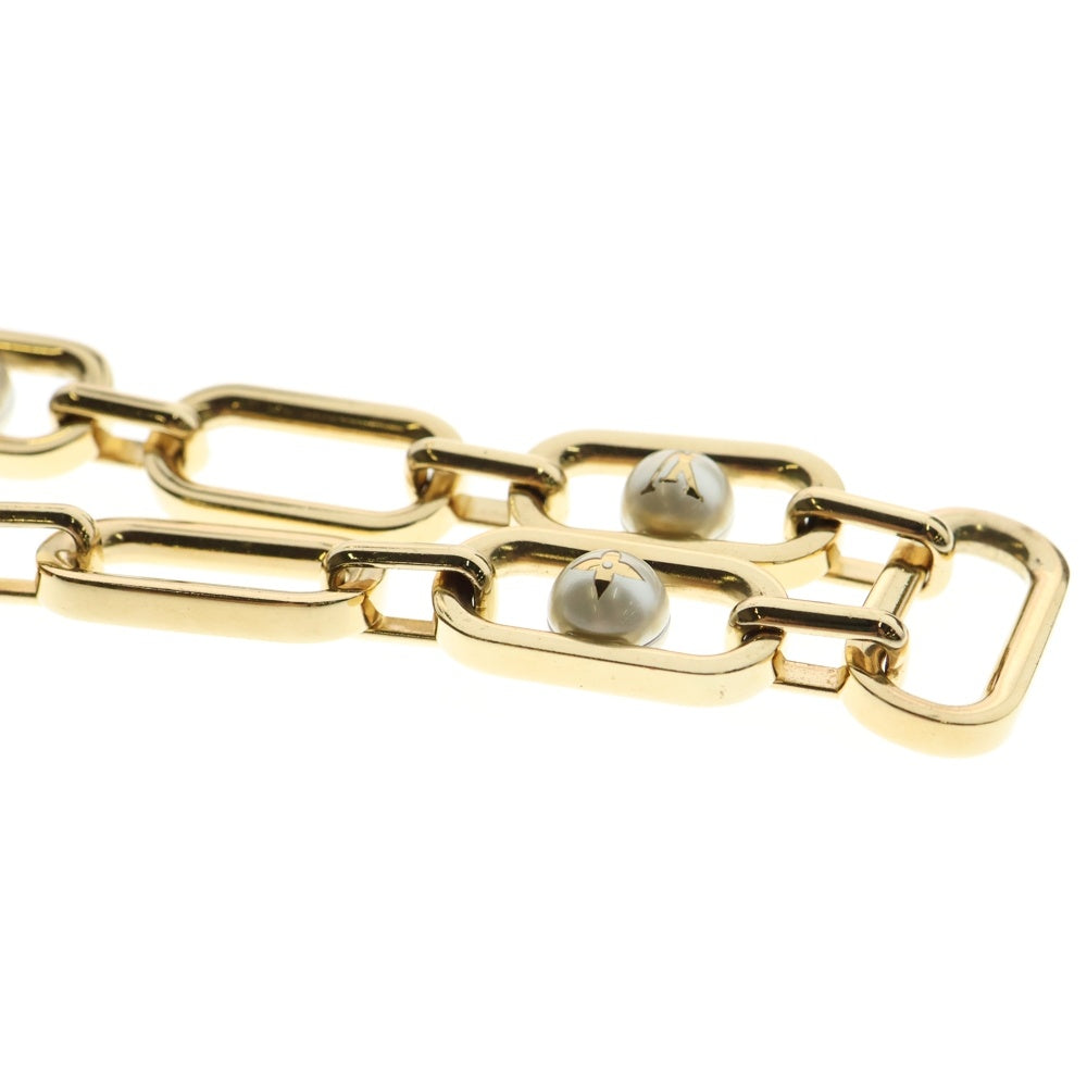 LOUIS VUITTON(ルイヴィトン) マイLV ゴールドチェーンパール ネックレス M01452 ゴールド