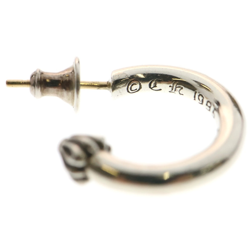 CHROME HEARTS(クロムハーツ) HOOP PLAIN プレーン フープピアス シルバー BCA101