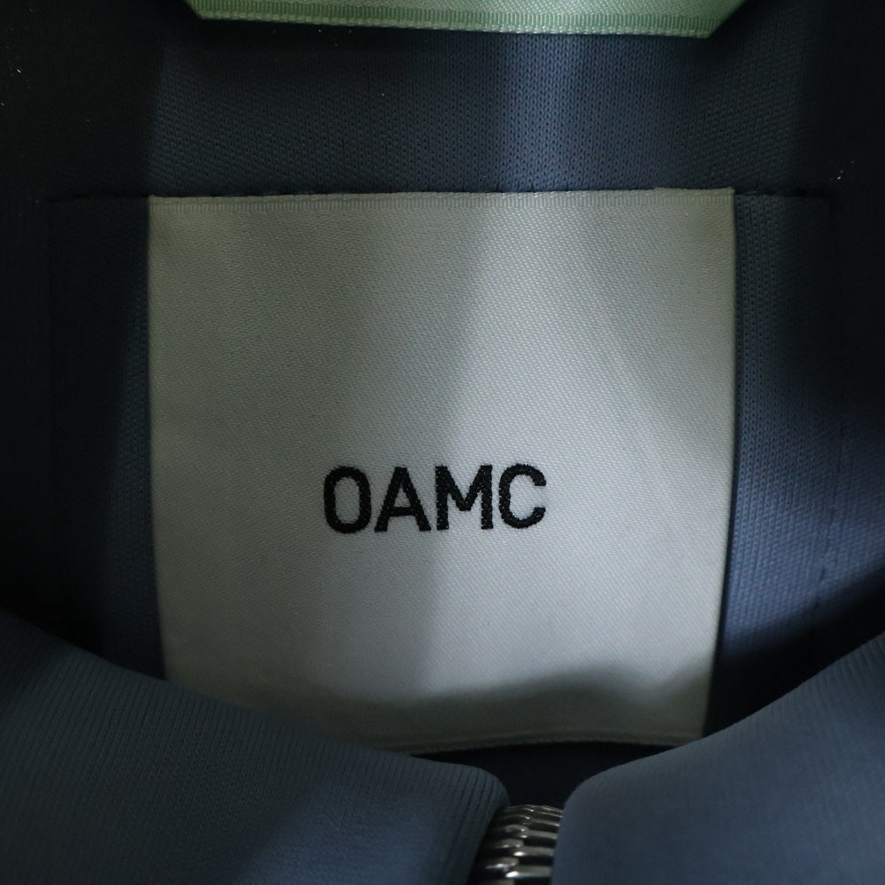 OAMC(オーエーエムシー) 21AW PLATEAU TRACKJACLET ジップアップ トラックジャケット ブルー OAMT702831