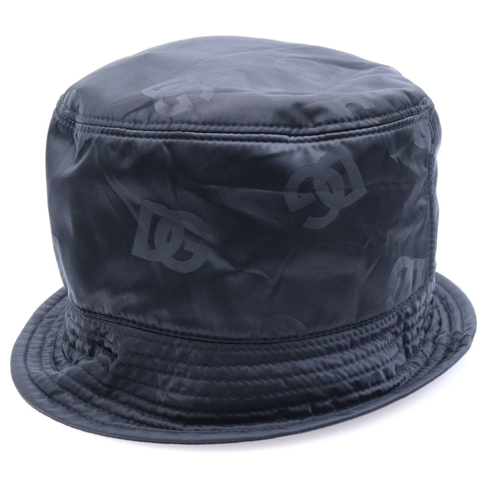 DOLCE & GABBANA(ドルチェアンドガッバーナ) DG モノグラム バケットハット HAGH701A/FJSB7 ブラック