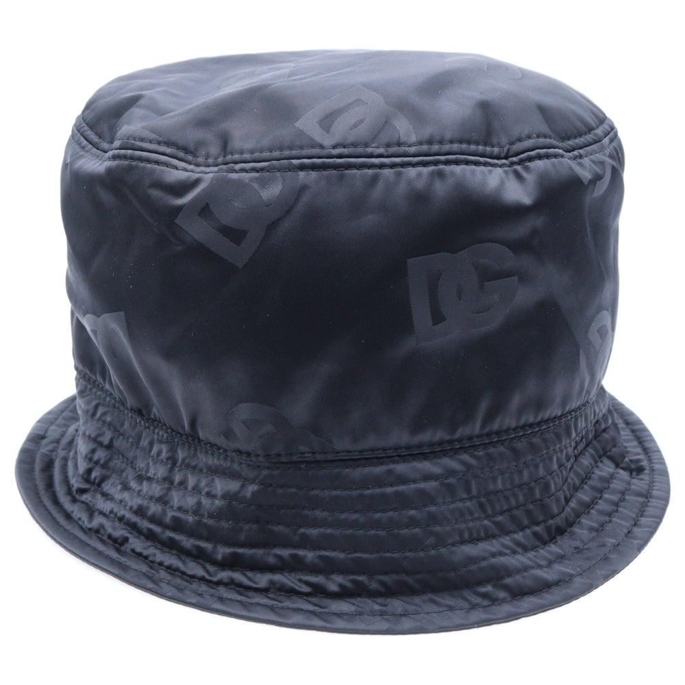 DOLCE & GABBANA(ドルチェアンドガッバーナ) DG モノグラム バケットハット HAGH701A/FJSB7 ブラック