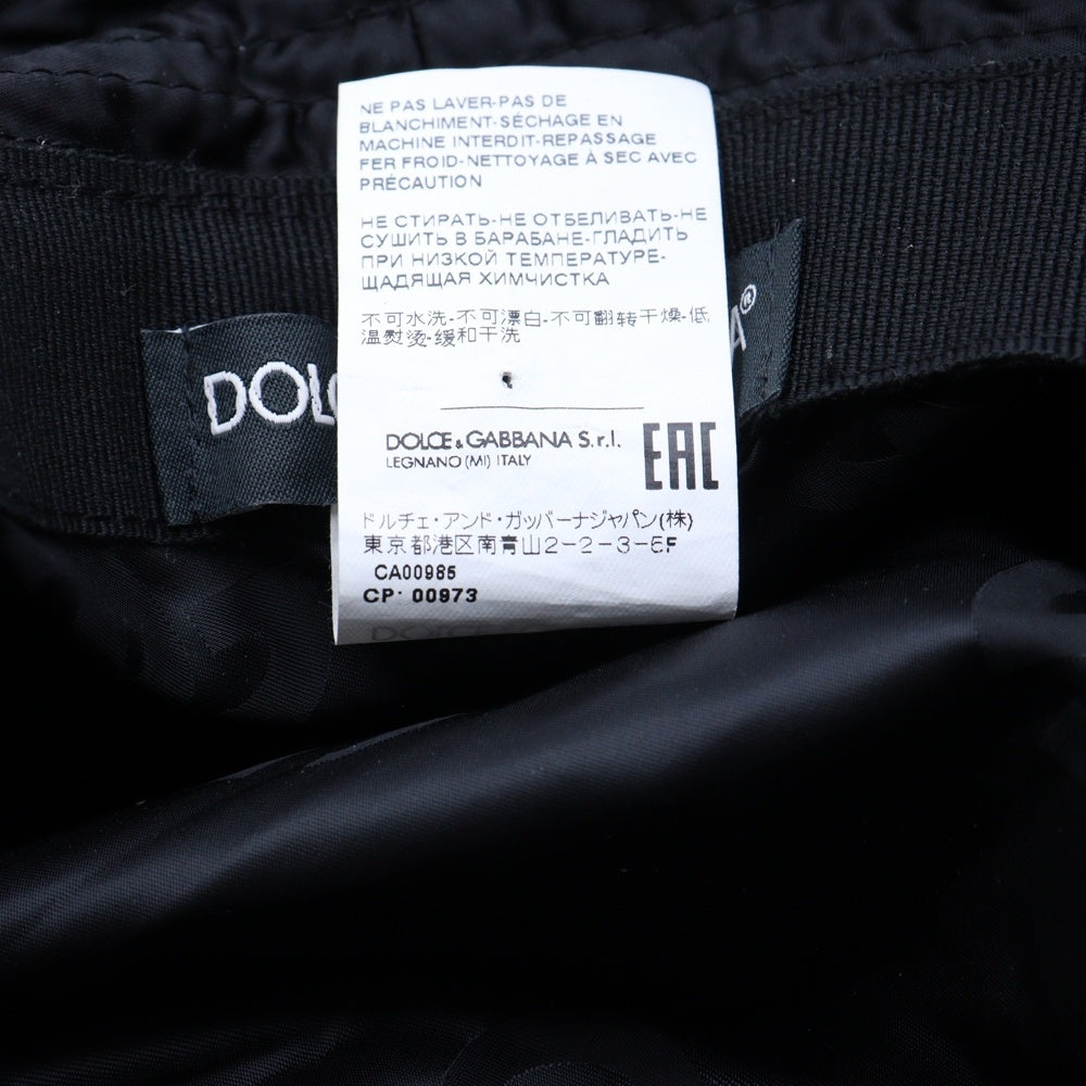 DOLCE & GABBANA(ドルチェアンドガッバーナ) DG モノグラム バケットハット HAGH701A/FJSB7 ブラック