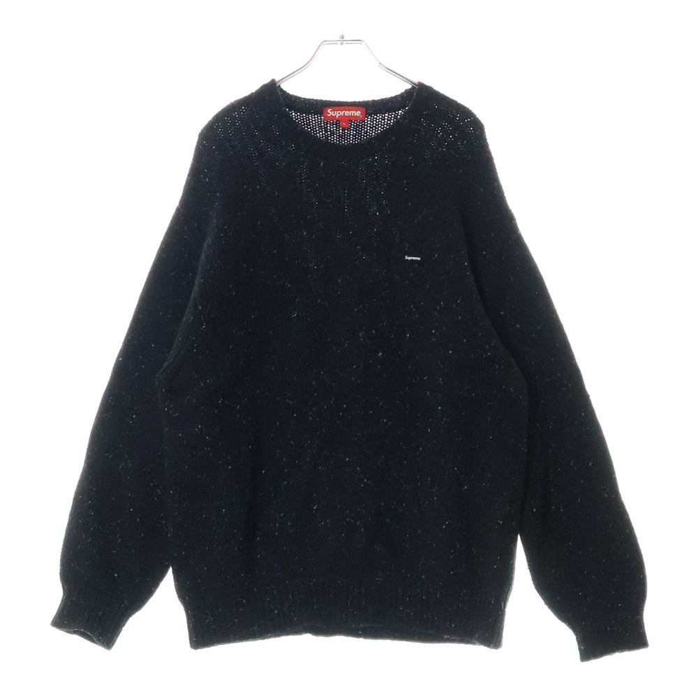 SUPREME(シュプリーム) 22AW Small Box Speckls Sweater スモールボックス スペクルドニットセーター ブラック