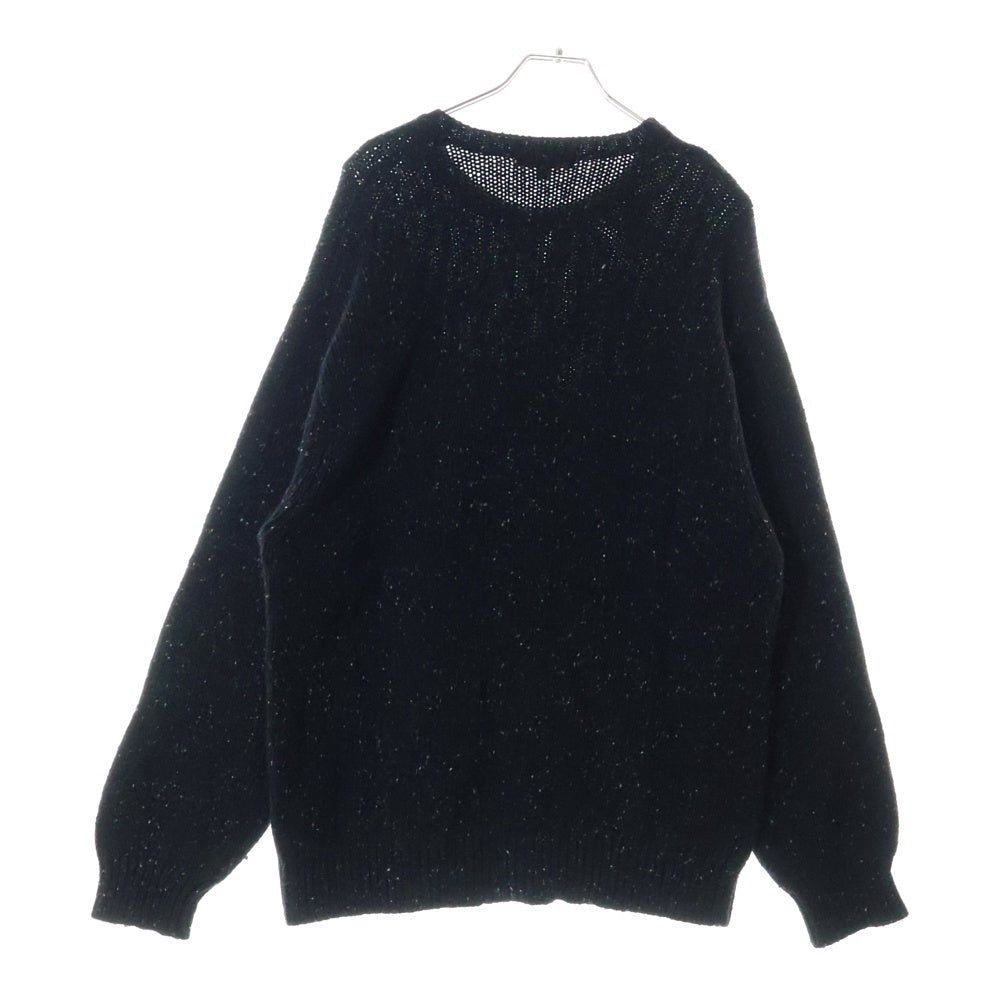 SUPREME(シュプリーム) 22AW Small Box Speckls Sweater スモールボックス スペクルドニットセーター ブラック