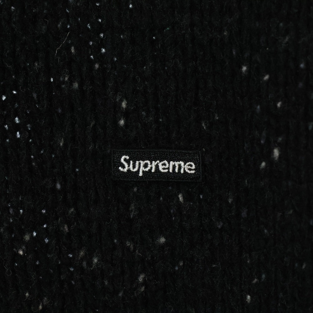SUPREME(シュプリーム) 22AW Small Box Speckls Sweater スモールボックス スペクルドニットセーター ブラック