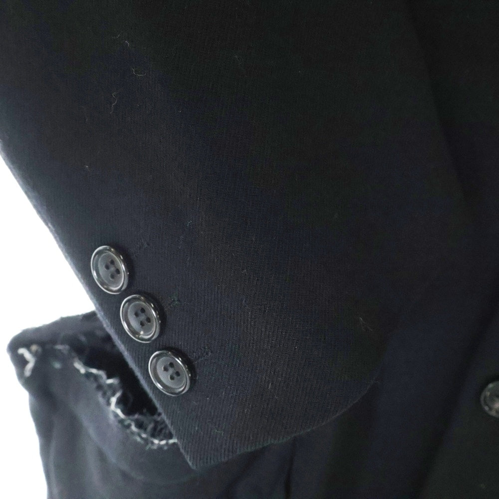 COMME des GARCONS HOMME PLUS(コムデギャルソンオムプリュス) 24AW カットアウトテーラード ジャケット ブラック PN-J055