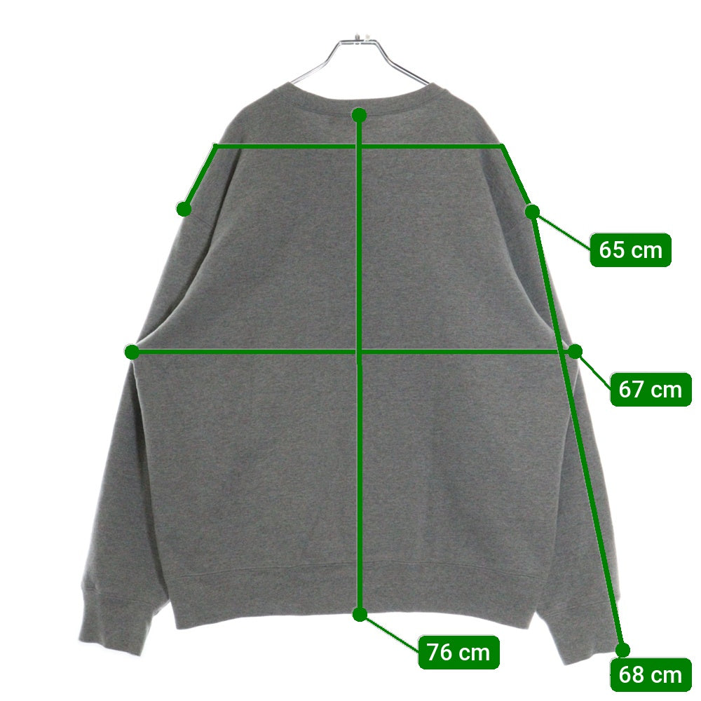 SUPREME(シュプリーム) 22AW Box Logo Crewneck Heather Grey ボックスロゴ クルーネックスウェット トレーナー グレー