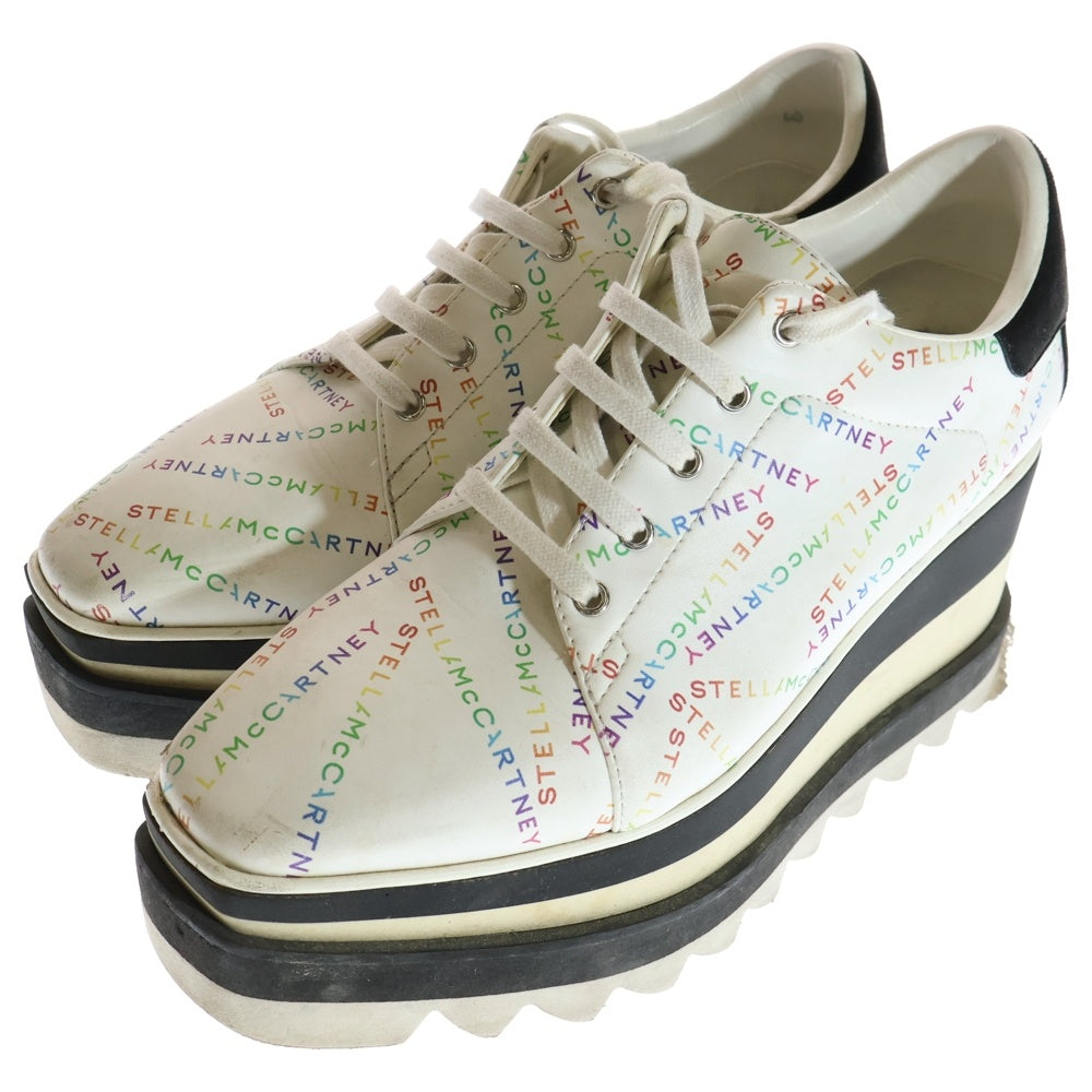 STELLA McCARTNEY(ステラマッカートニー) エリス 総柄 厚底 ローカットスニーカー マルチカラー 478958 レディース