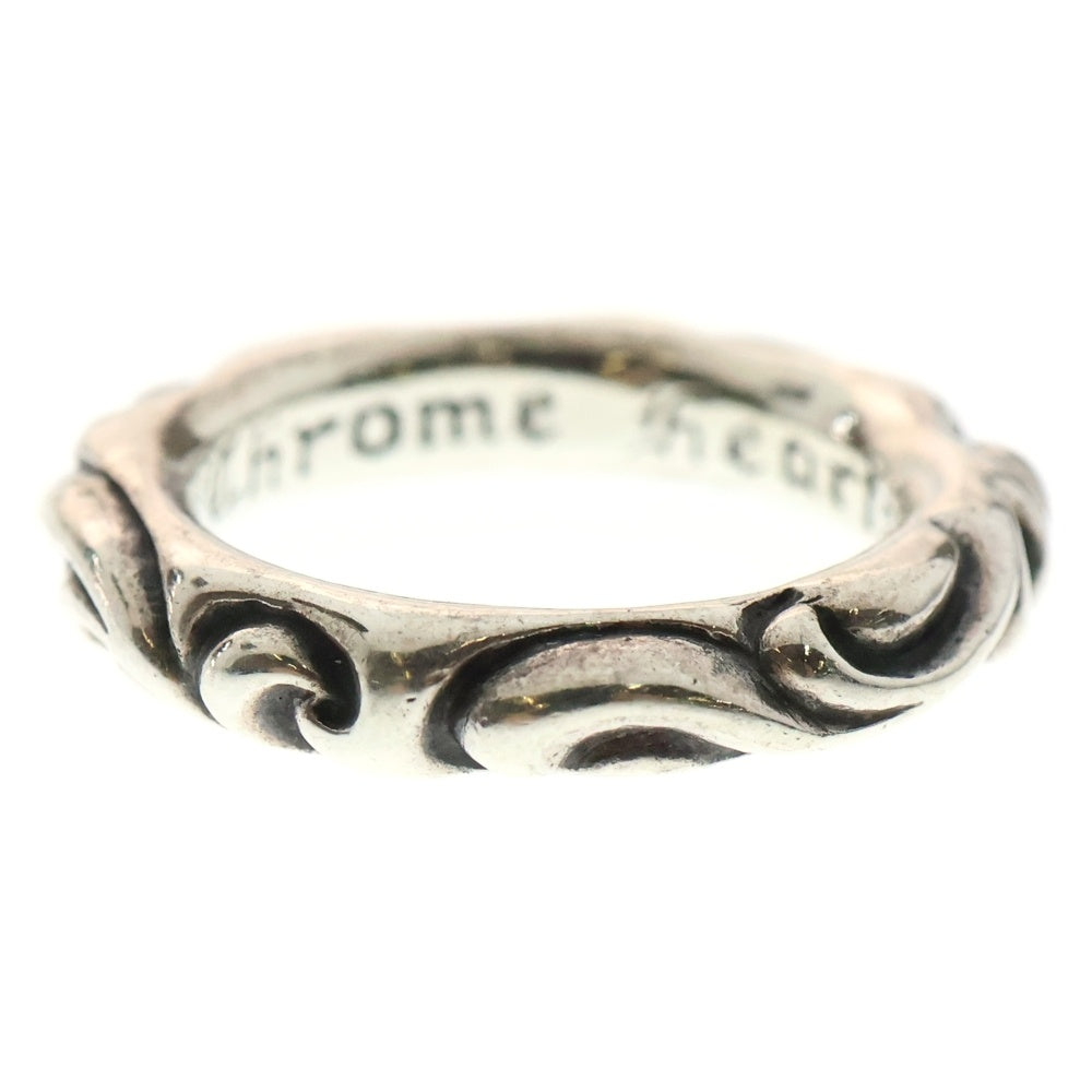 CHROME HEARTS(クロムハーツ) SCRL BAND スクロールバンド リング シルバー BCA351