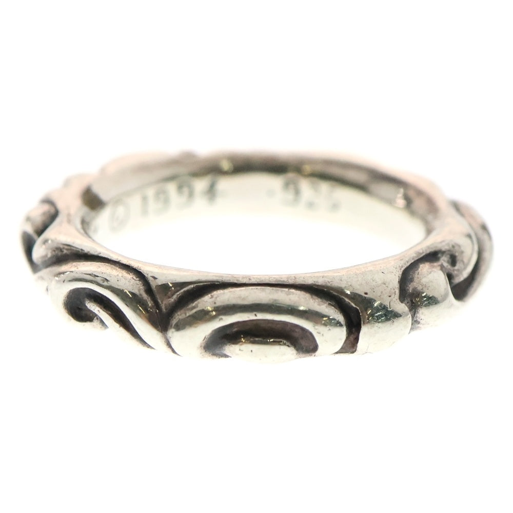 CHROME HEARTS(クロムハーツ) SCRL BAND スクロールバンド リング シルバー BCA351