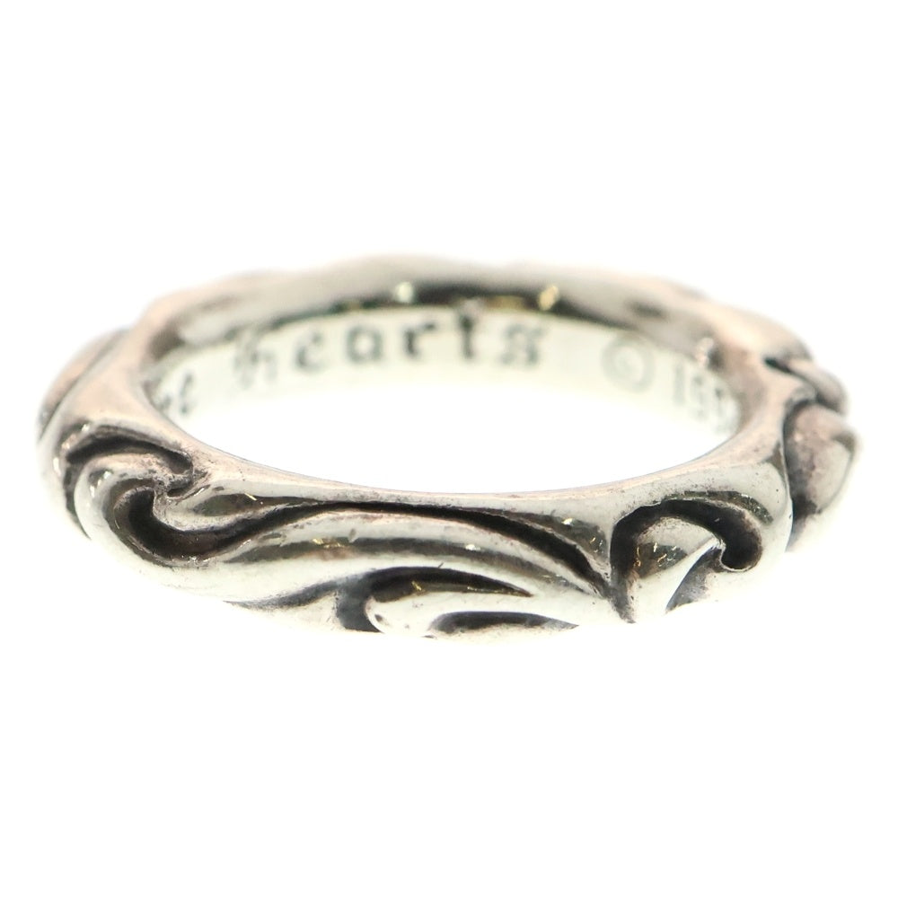 CHROME HEARTS(クロムハーツ) SCRL BAND スクロールバンド リング シルバー BCA351