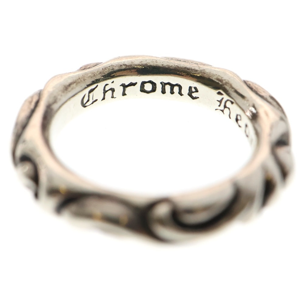 CHROME HEARTS(クロムハーツ) SCRL BAND スクロールバンド リング シルバー BCA351