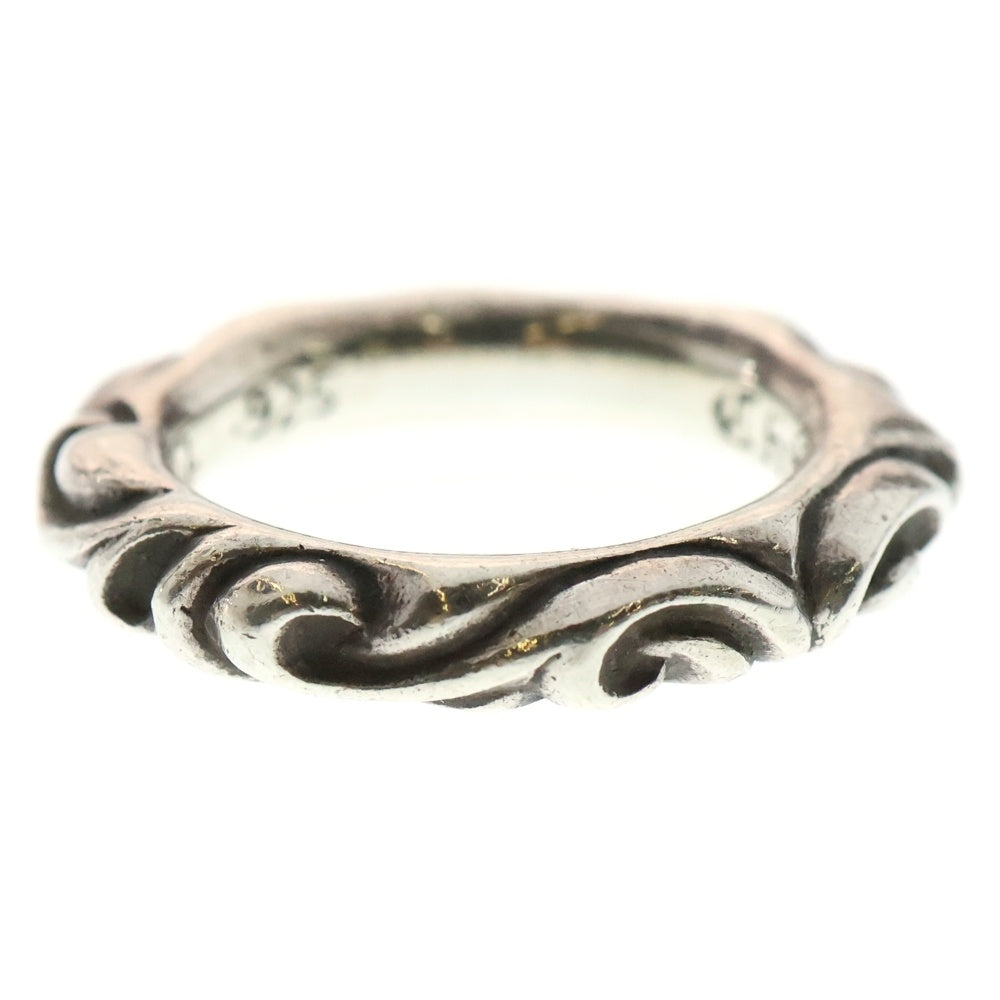 CHROME HEARTS(クロムハーツ) SCRL BAND スクロールバンド リング シルバー BCA351