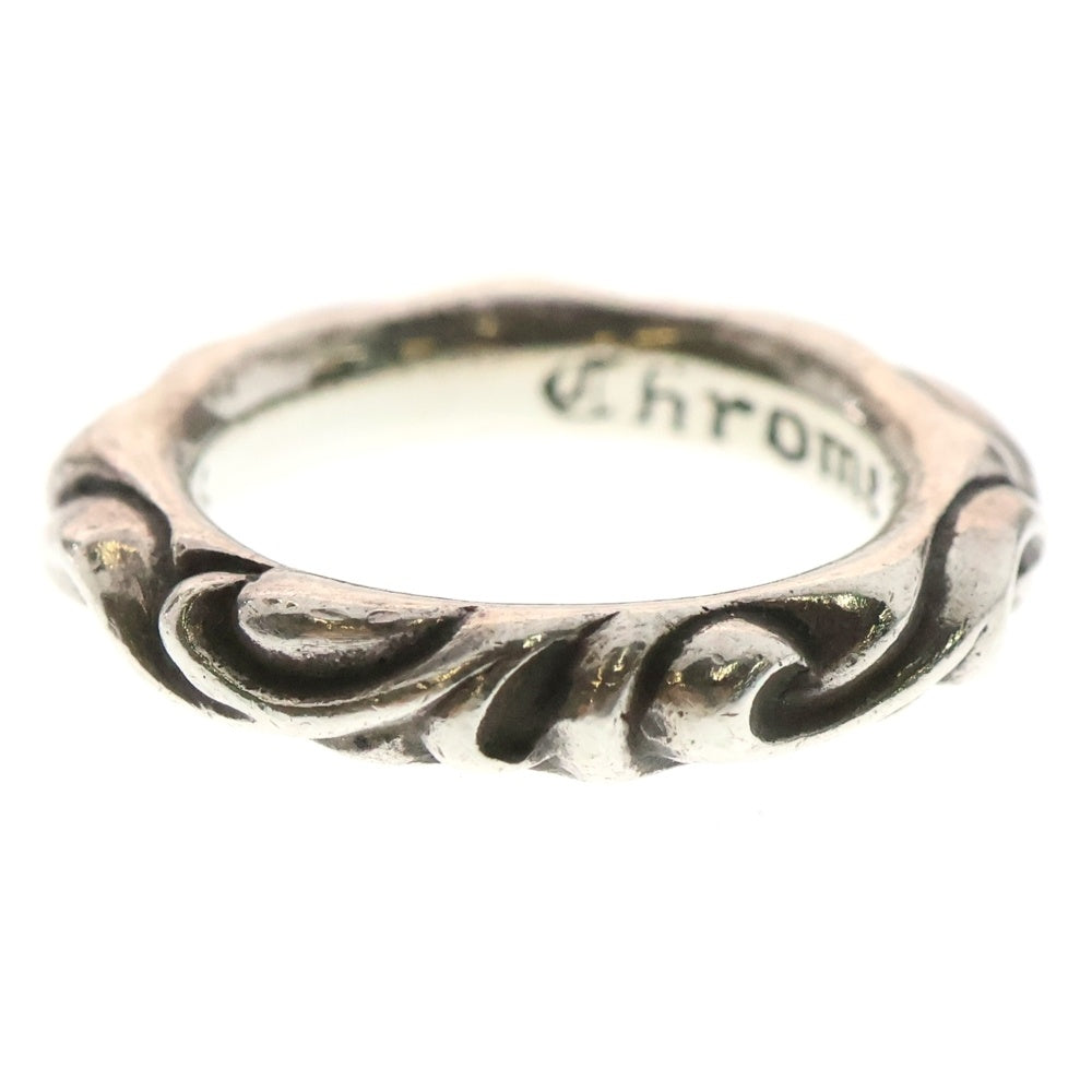 CHROME HEARTS(クロムハーツ) SCRL BAND スクロールバンド リング シルバー BCA351