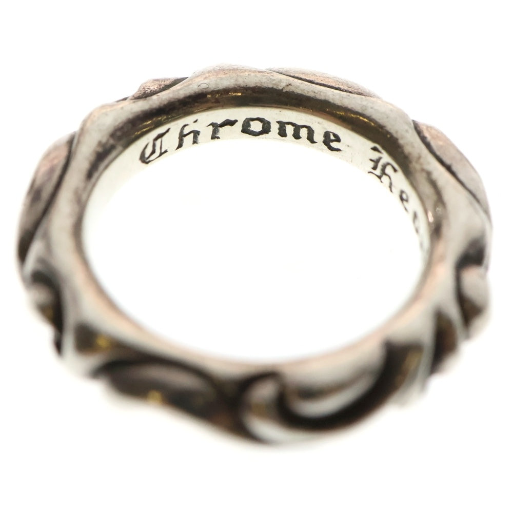 CHROME HEARTS(クロムハーツ) SCRL BAND スクロールバンド リング シルバー BCA351