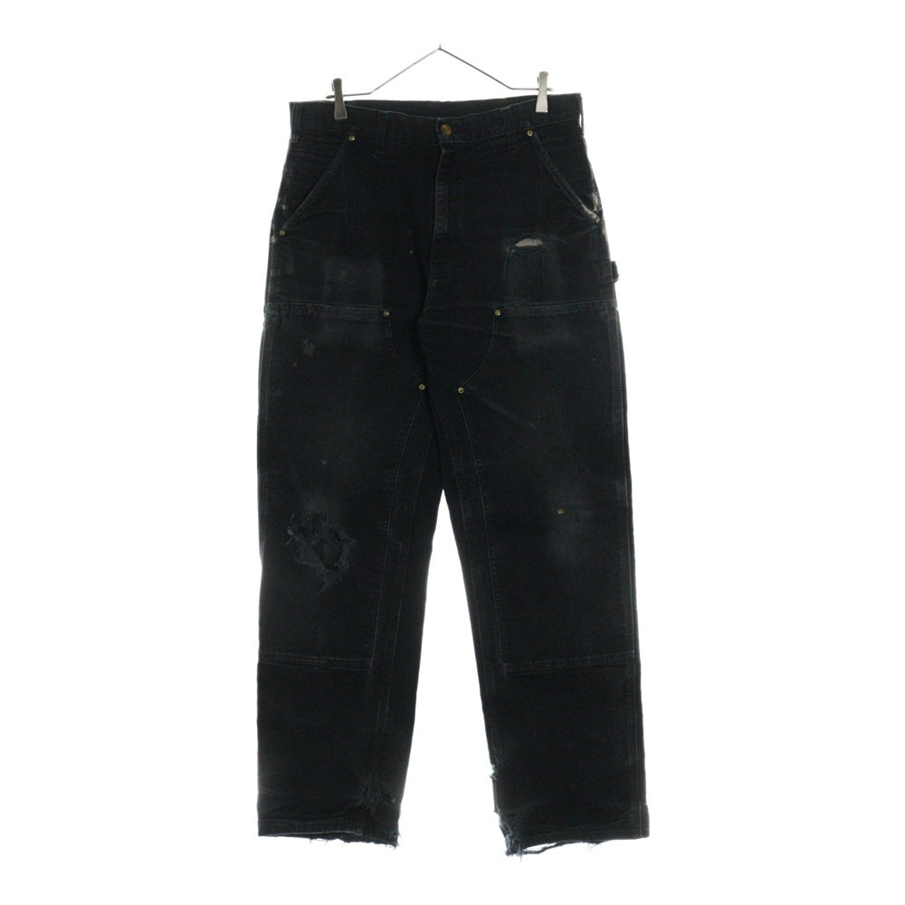 CARHARTT(カーハート) Double Knee ダブルニー カーペンターパンツ ペインター デニムパンツ ブラック