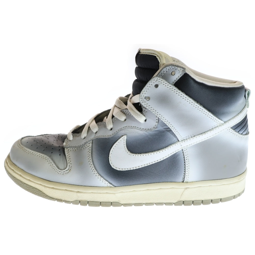 NIKE(ナイキ) 【観賞用 2003年製】× Eric Haze Dunk High Premium ×エリック・ヘイズ ダンク ハイ プレミアム ハイカットスニーカー 306799-011 ブラック/シルバー US10/28cm