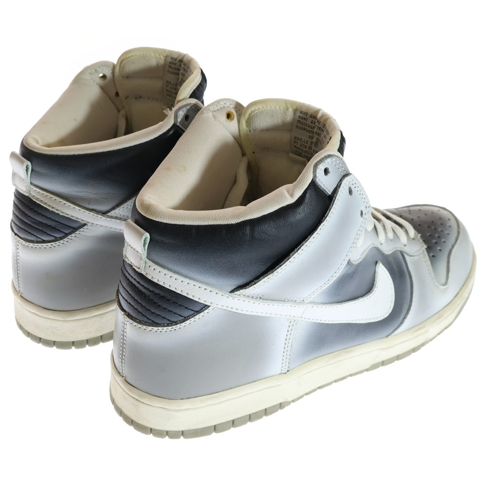 NIKE(ナイキ) 【観賞用 2003年製】× Eric Haze Dunk High Premium ×エリック・ヘイズ ダンク ハイ プレミアム ハイカットスニーカー 306799-011 ブラック/シルバー US10/28cm