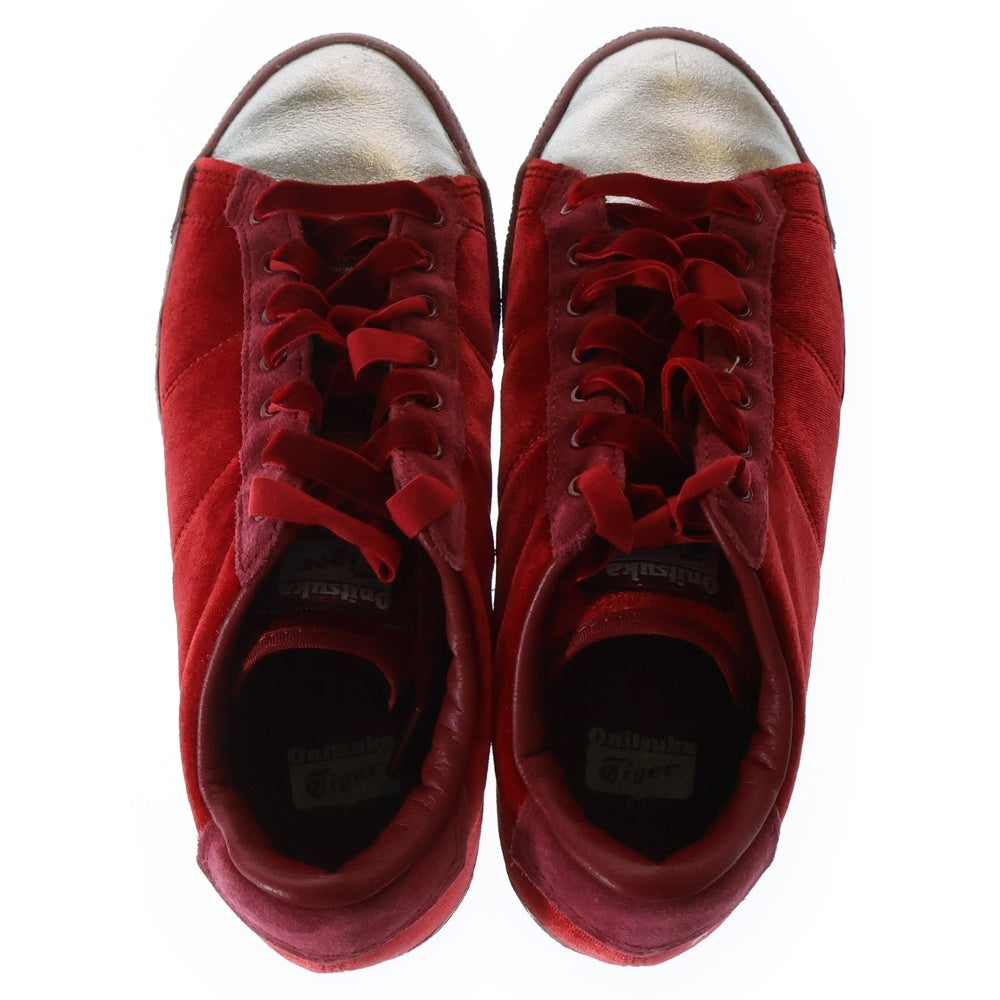 Onitsuka Tiger(オニツカタイガー) スエード ローカットスニーカー レッド