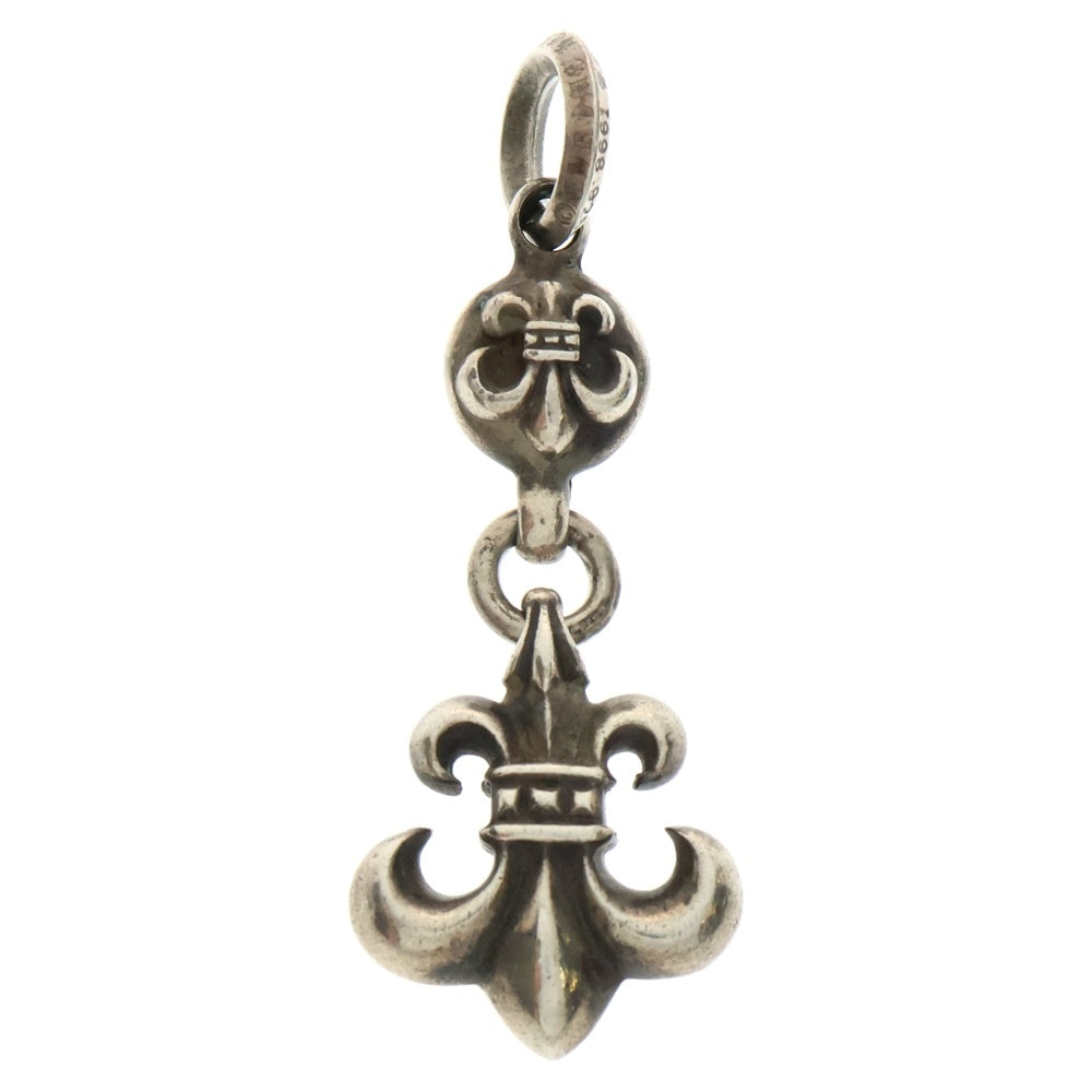 CHROME HEARTS(クロムハーツ) 1BALL BS FLEUR 1ボールBSフレアチャーム ペンダントトップ シルバー BCA198