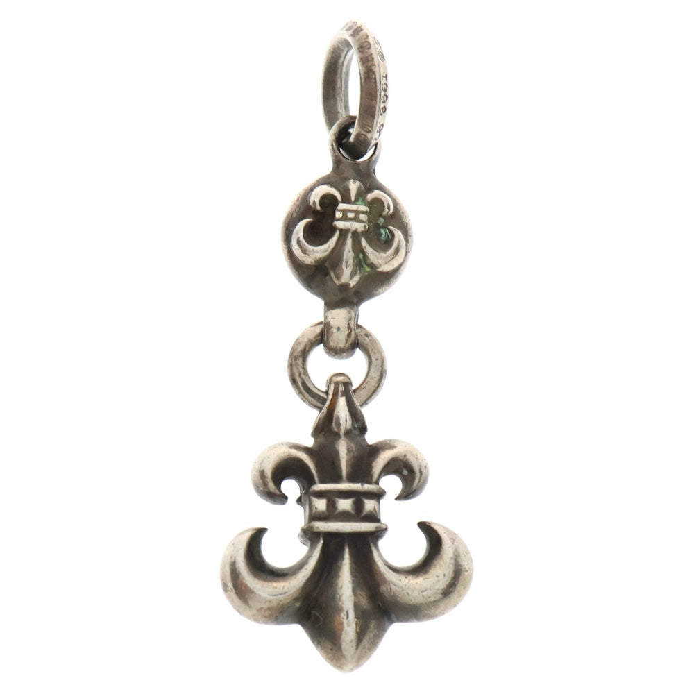 CHROME HEARTS(クロムハーツ) 1BALL BS FLEUR 1ボールBSフレアチャーム ペンダントトップ シルバー BCA198