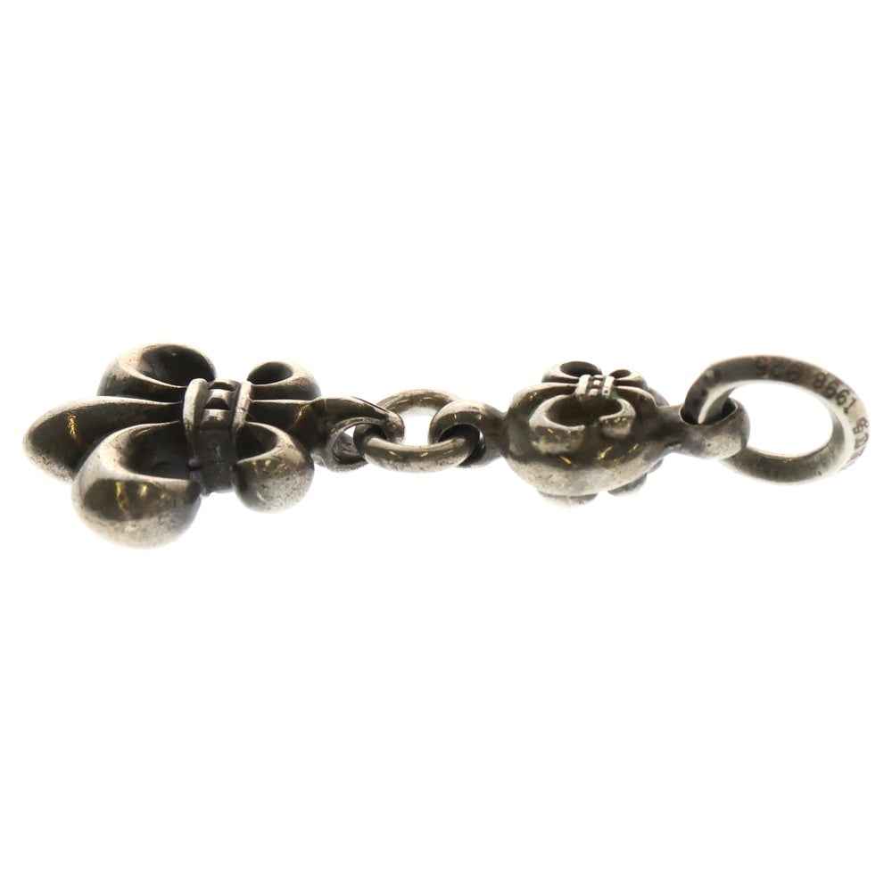 CHROME HEARTS(クロムハーツ) 1BALL BS FLEUR 1ボールBSフレアチャーム ペンダントトップ シルバー BCA198