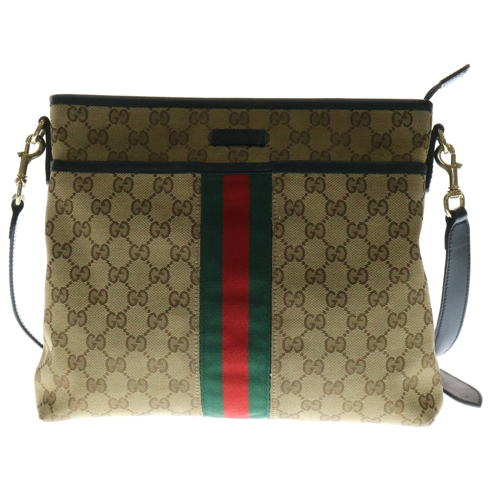 GUCCI(グッチ) GGキャンバス グッチシマ ショルダーバッグ 388926 ベージュ