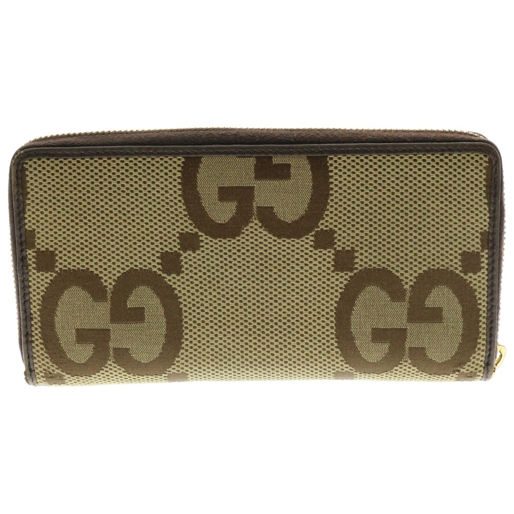GUCCI(グッチ) ジャンボGG ラウンドファスナー ウォレット 長財布 699316UKMBG2572 ベージュ