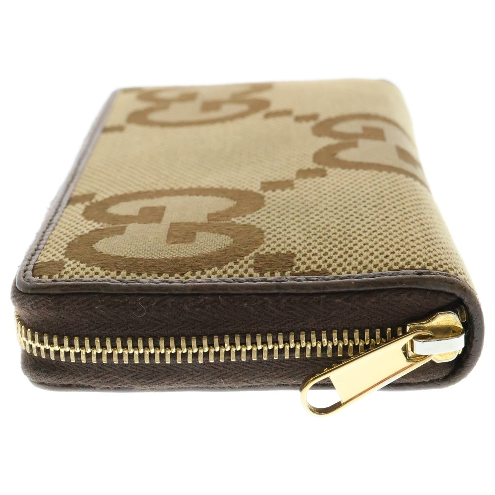 GUCCI(グッチ) ジャンボGG ラウンドファスナー ウォレット 長財布 699316UKMBG2572 ベージュ