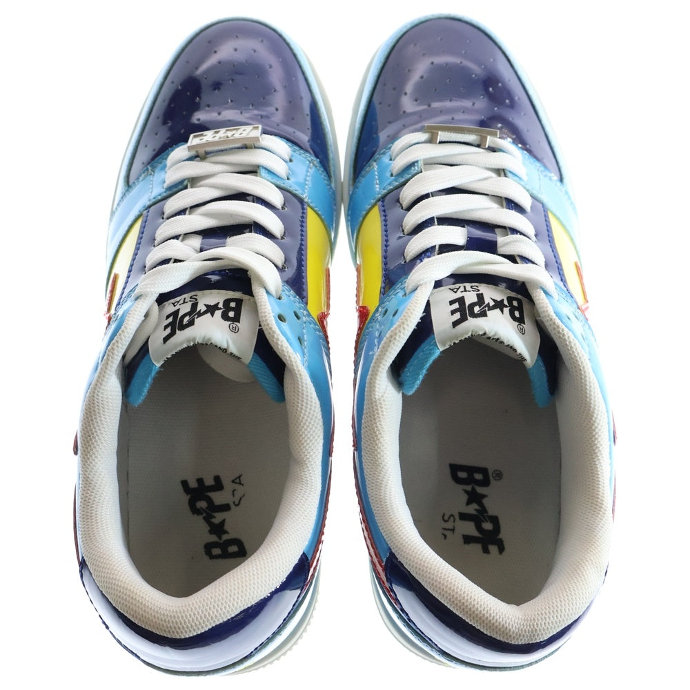 BAPE BY A BATHING APE(ベイプ ア ベイシング エイプ) Bape Sta Low べイプスター ローカットスニーカー マルチカラー