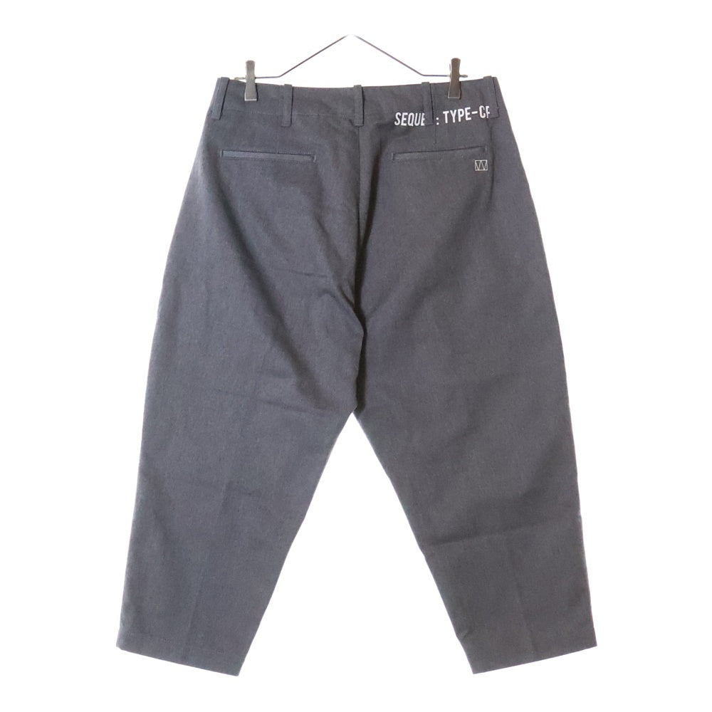 SEQUEL(シークエル) 23AW WEEKEND ロゴプリント ロングパンツ WE-23AW-PT-02 グレー