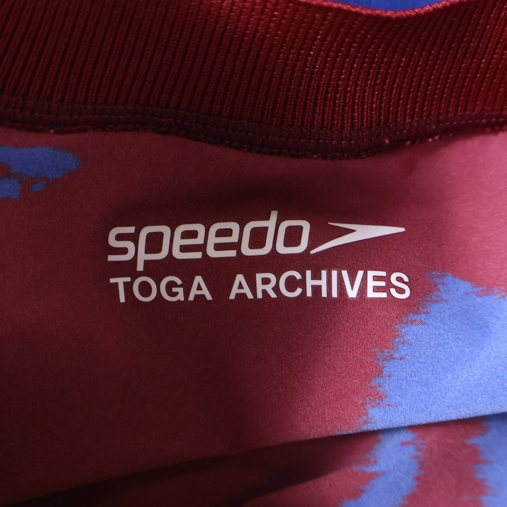 TOGA(トーガ) ×SPEEDO SP 総柄 Tシャツ マルチカラー TC11-JK527